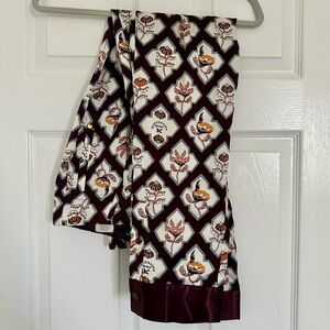 Scotch & Soda Sunray women’s satin burgundy straight leg pants XS